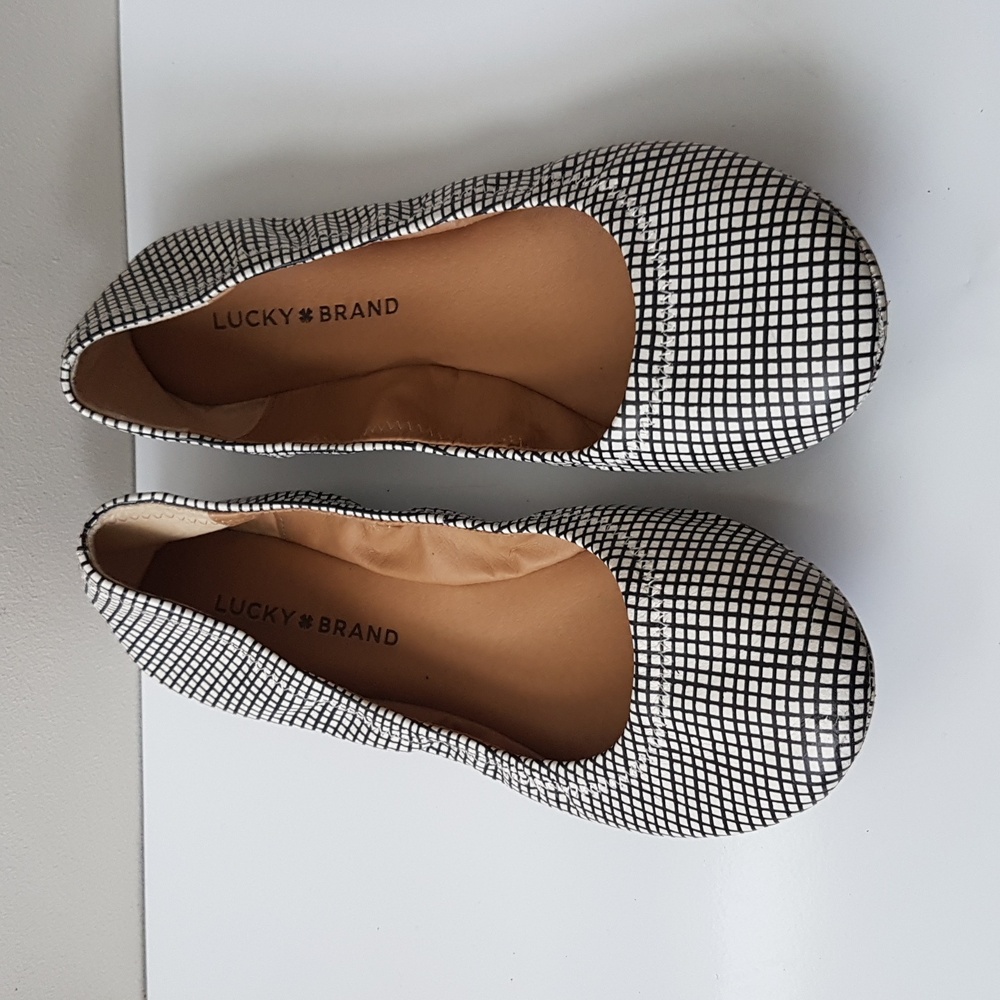 Lucky Brand Leather Flats